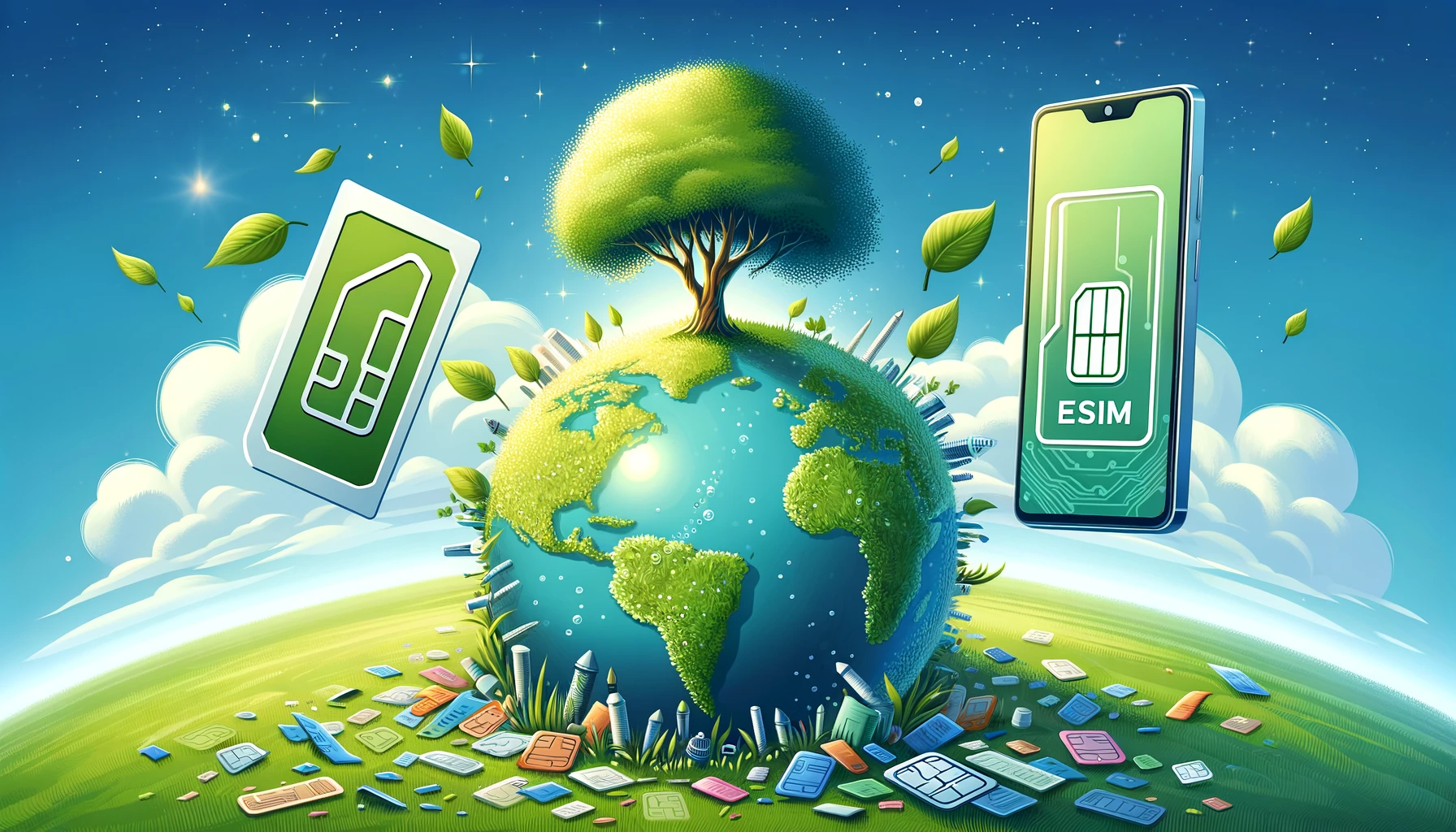 البيئة eSIM